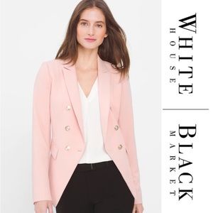 White House Black Market Pink Trophy Jacket
